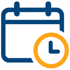 Scheduling gaps icon